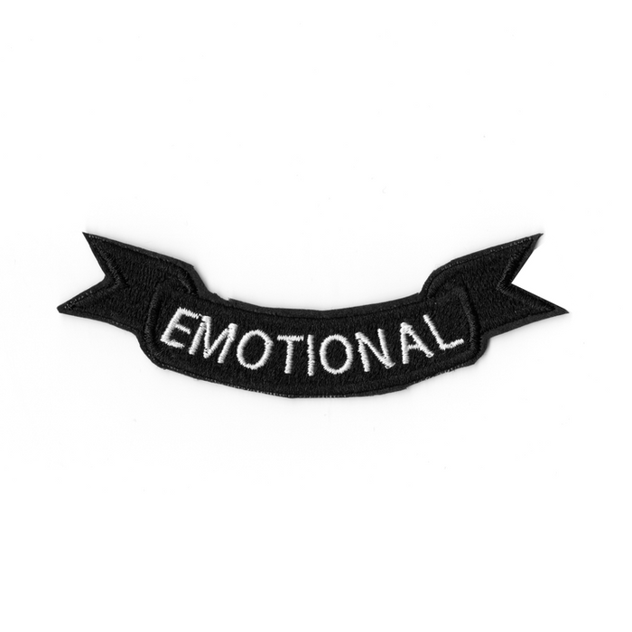 Emotional - sew on patch