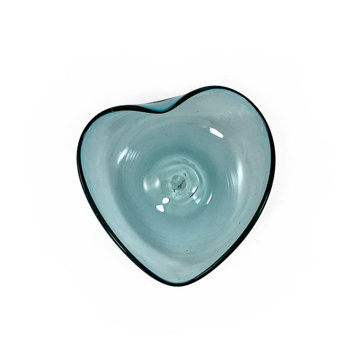 Heart Shaped Glass Dish