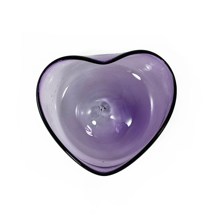 Heart Shaped Glass Dish