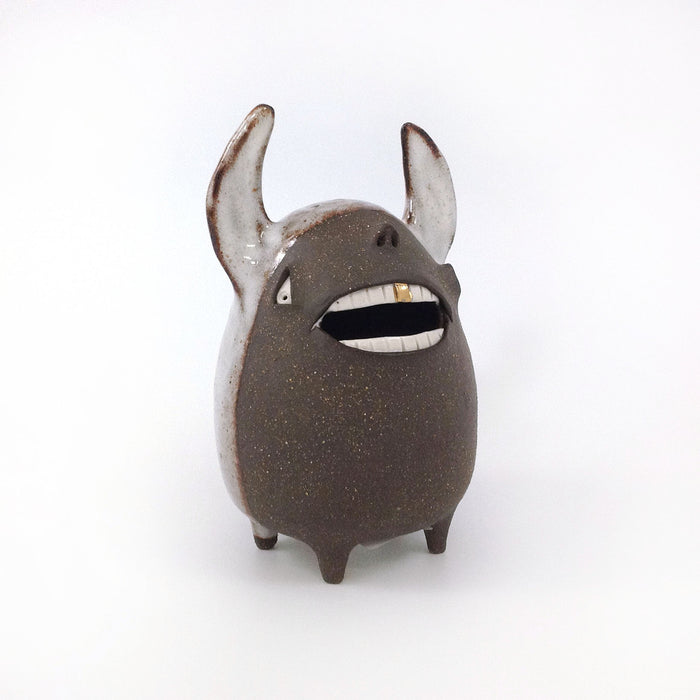 Creature Coin Bank in Brown