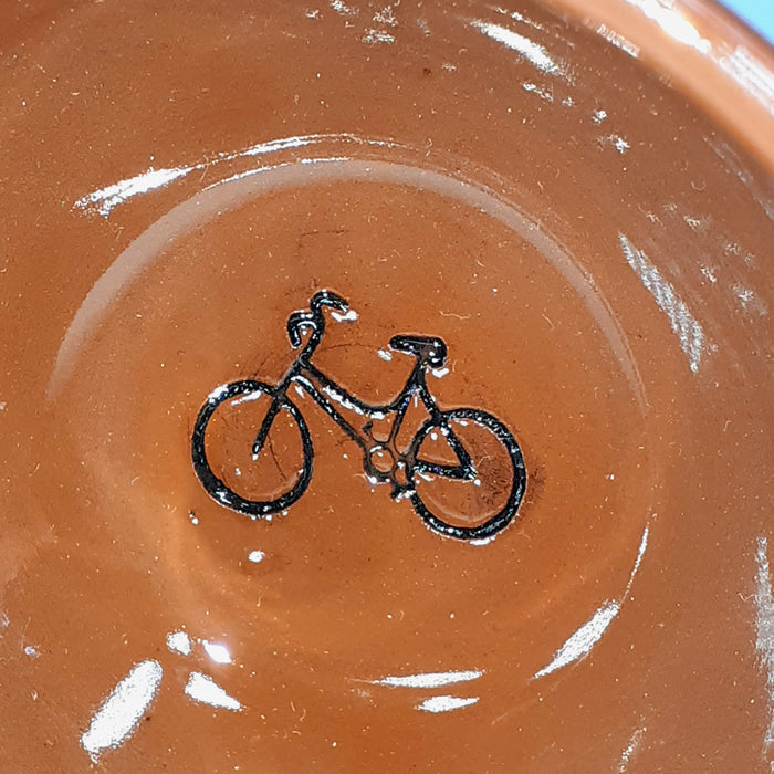 Small Bicycle Bowl - brown