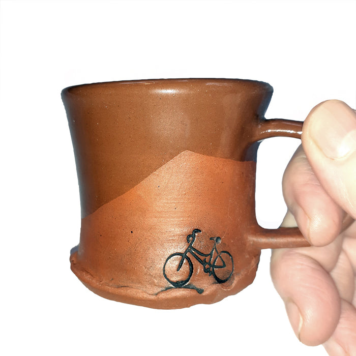 Bicycle Mug Espresso - brown