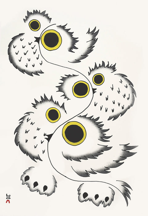 27. Swirling Owls