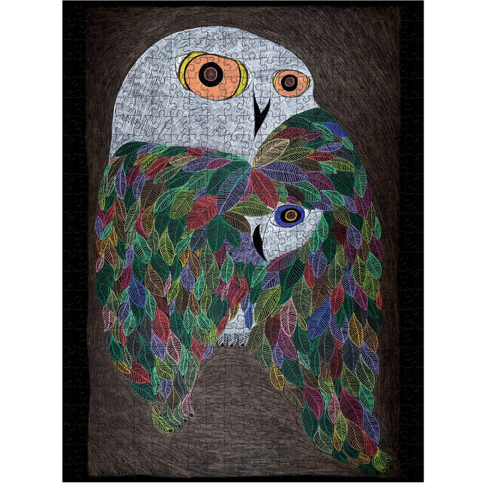 Colourful Wild Owl Puzzle