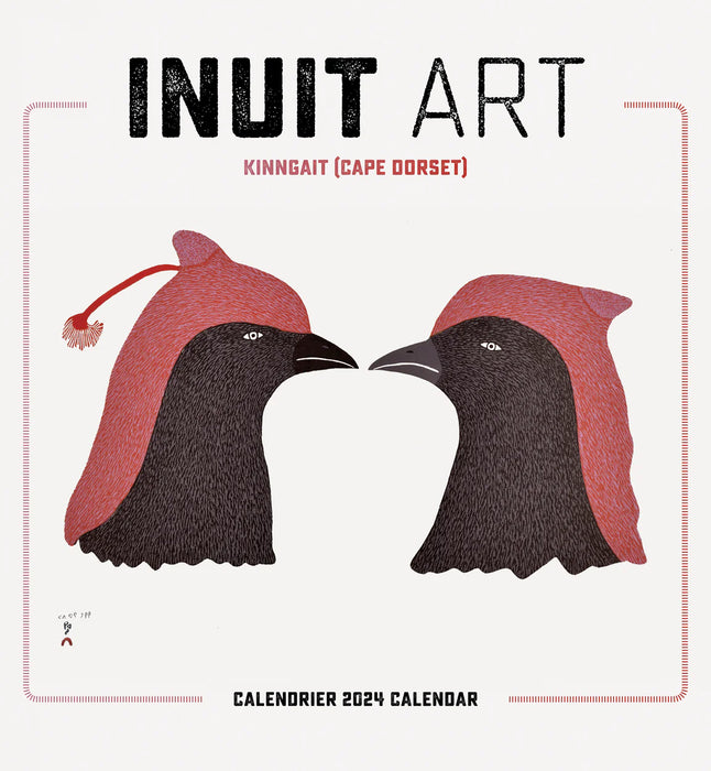 2024 Inuit Art: Kinngait (Cape Dorset) Wall Calendar