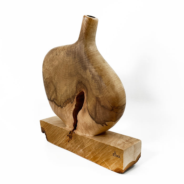 Large Propagation Vase in Maple