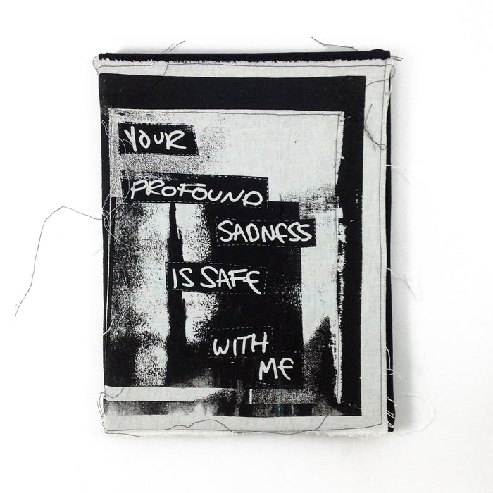 YOUR PROFOUND SADNESS IS SAFE WITH ME Canvas
