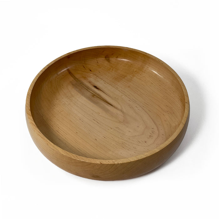Figured Maple Low Bowl