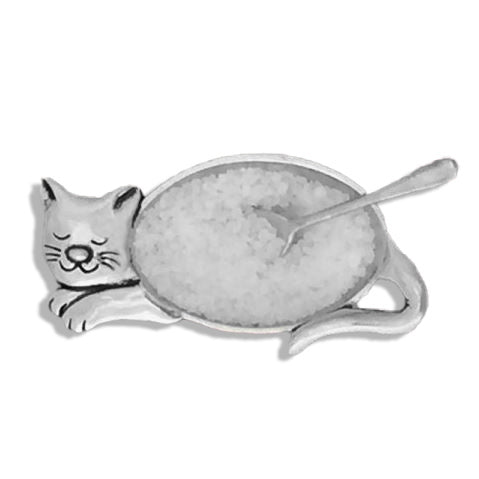 Cat Salt Cellar - w/ Spoon