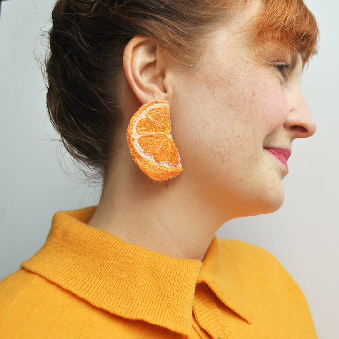 Citrus Fruit Earrings