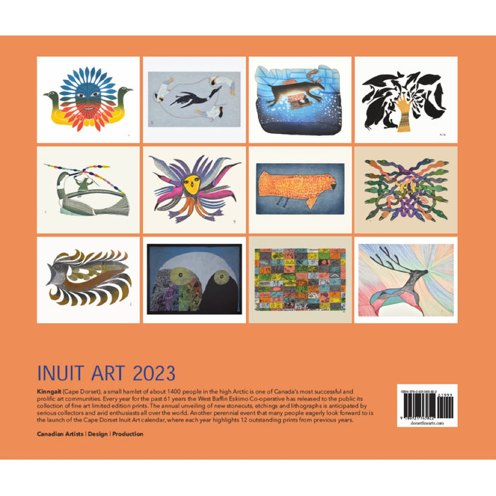 2023 Cape Dorset Inuit Art Calendar