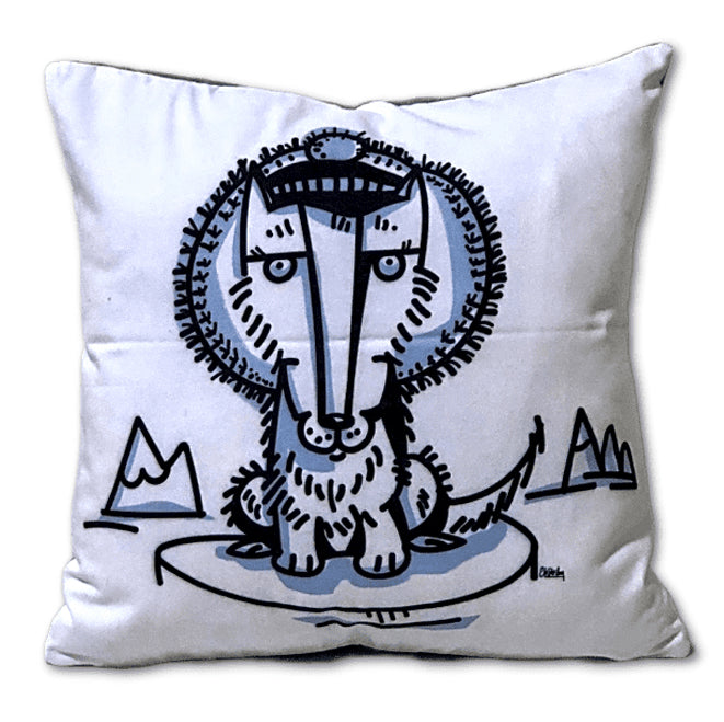 Canadian Animal Pillow Cover - Linen Back