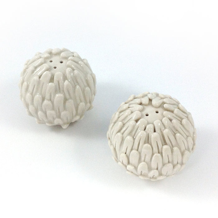 Feather Salt and Pepper Shaker Set